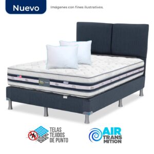 Combo Colchón Smart Comfort + Camastrón+ Almohadas