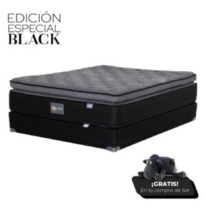 Colchón Edición Especial Pillow Top Black-Base