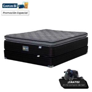 Colchón Edición Especial Pillow Top Black-Base