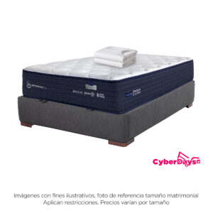 Cyberdays Combo: Base Canapé + Colchón Perfect Sleeper Pro Medium + Protector