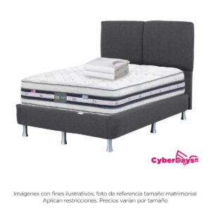 Cyberdays Combo: Camastrón Balance + Colchón Smart Comfort + Protector